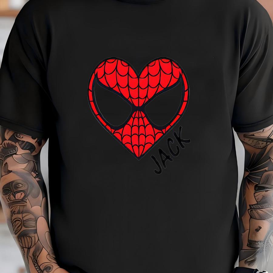 Toddler / Youth Personalized Super Hero Valentine's Day Shirt T-shirt