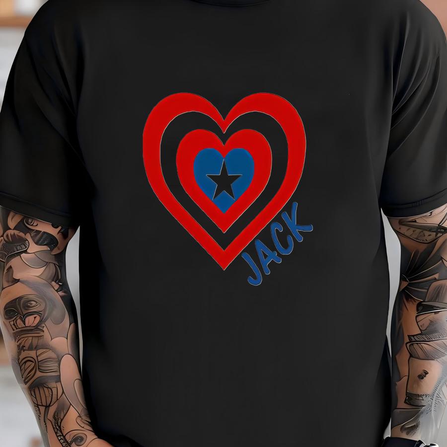 Toddler / Youth Personalized Super Hero Valentine's Day Shirt Captain America Inspired T-shirt