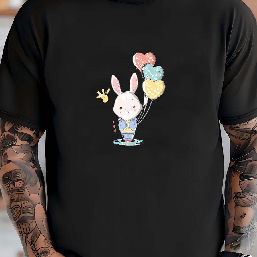 Some Bunny Loves Me Baby ® - Cute Valentines Day Baby ® - Cute Animal Baby ® T-shirt