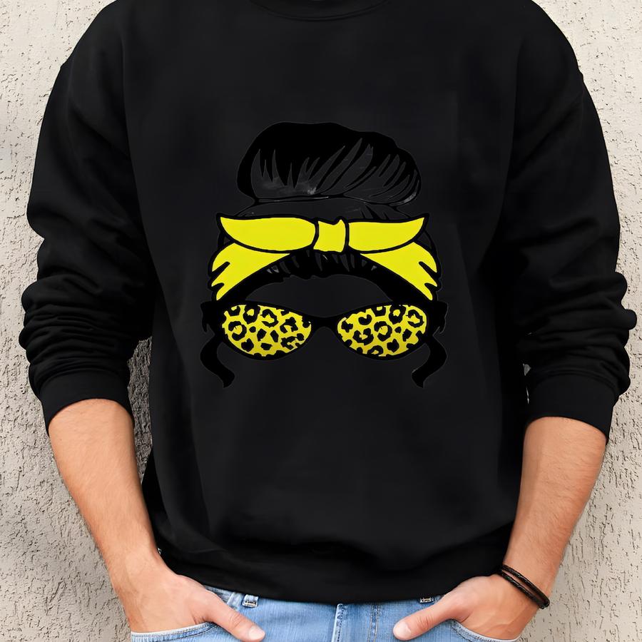 Dispatcher Tee, #dispatcherlife, Dispatcher Life Messy Bun Design On Premium Unisex Shirt, 2 Color Choices, 2x, 3x, 4x, Plus Sizes Available Sweatshirt