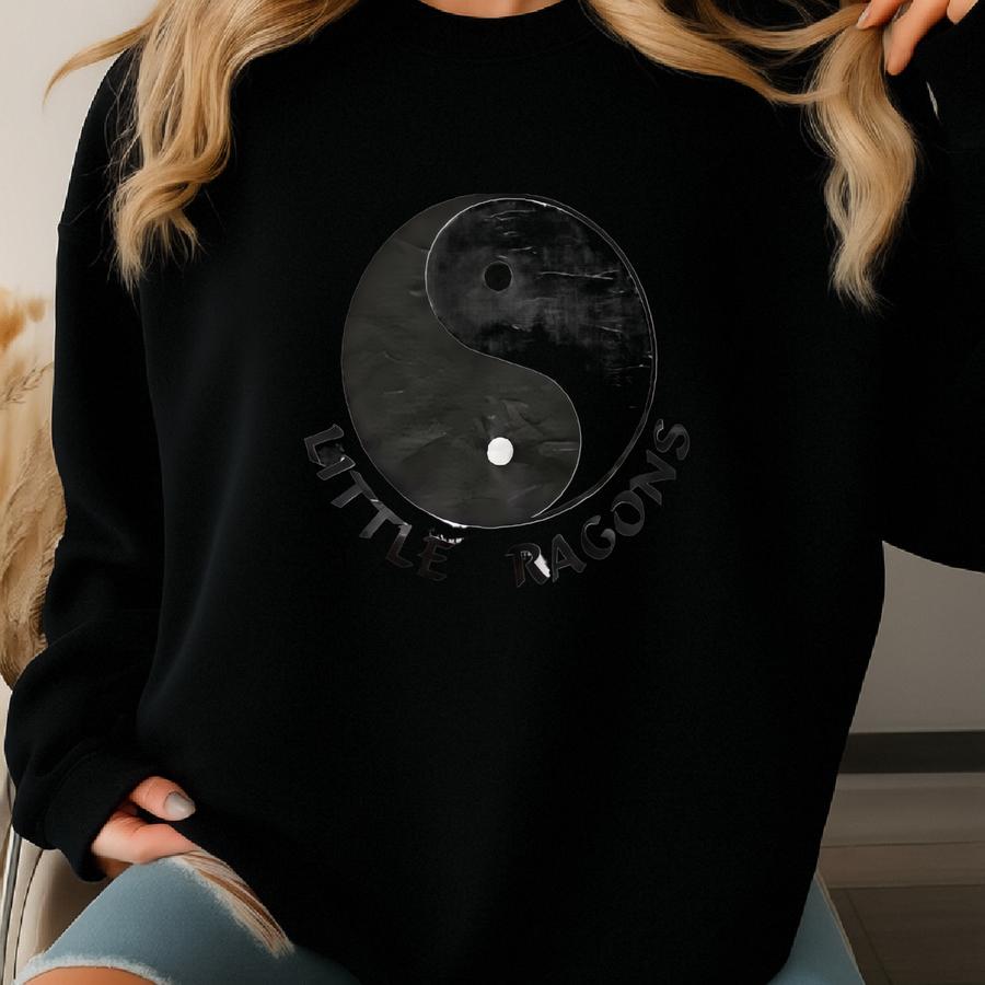 Vintage 90s Little Dragons Big Logo Sweatshirt Youth (18/20) Xl Size Sweatshirt