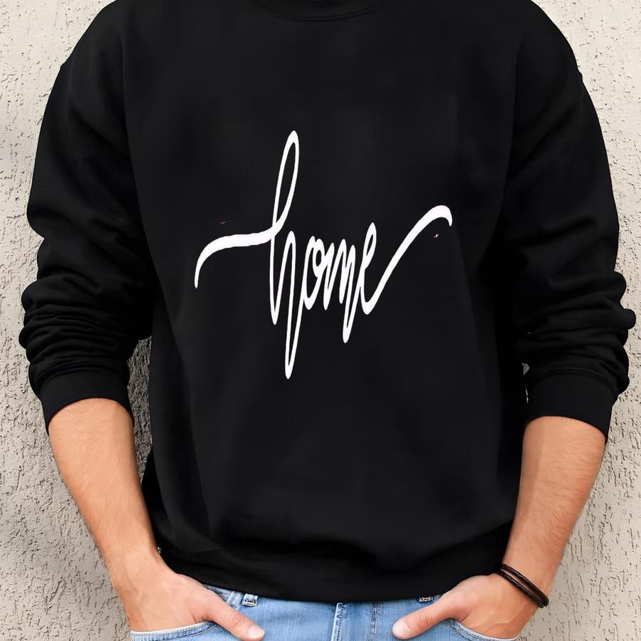 Home T-shirt Love Your Home T-shirt Graphic Tee Funny T-shirt Homebody T-shirt Introvert Tee Sweatshirt