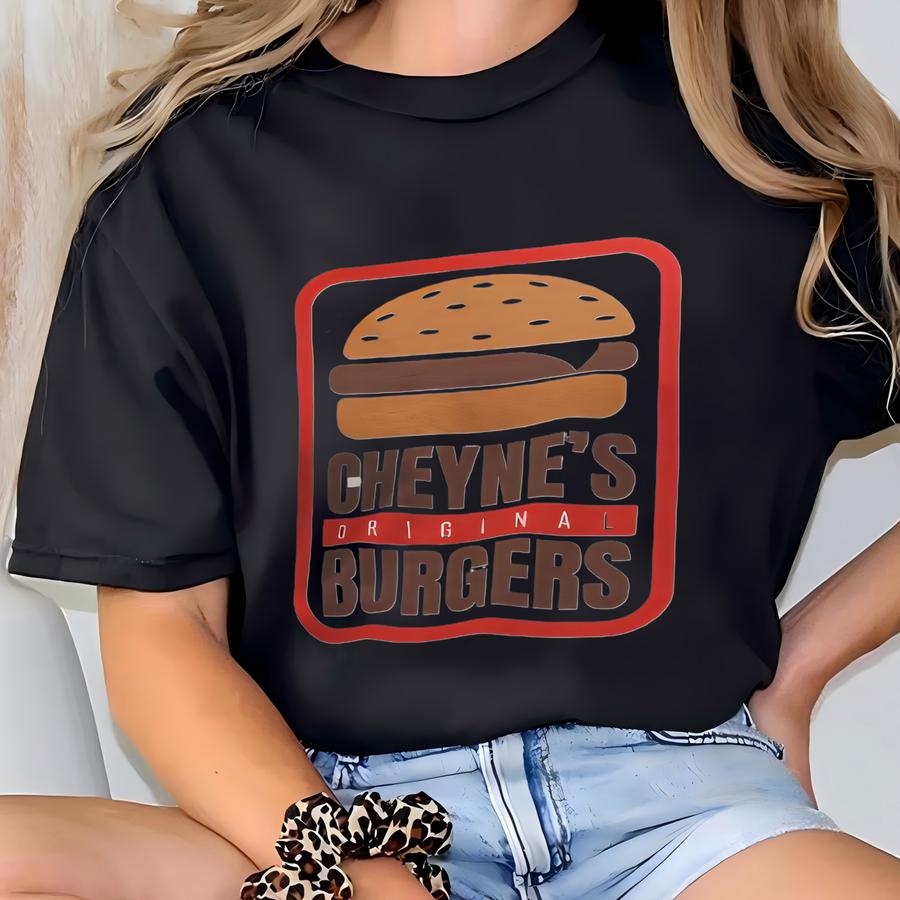 Personalized Original Burger Logo Tshirt Barbecue Gift, Customized Tshirt, Bbq, Hamburger, Gift For Dad, Restaurant, Pop-up, Food Truck T-shirt