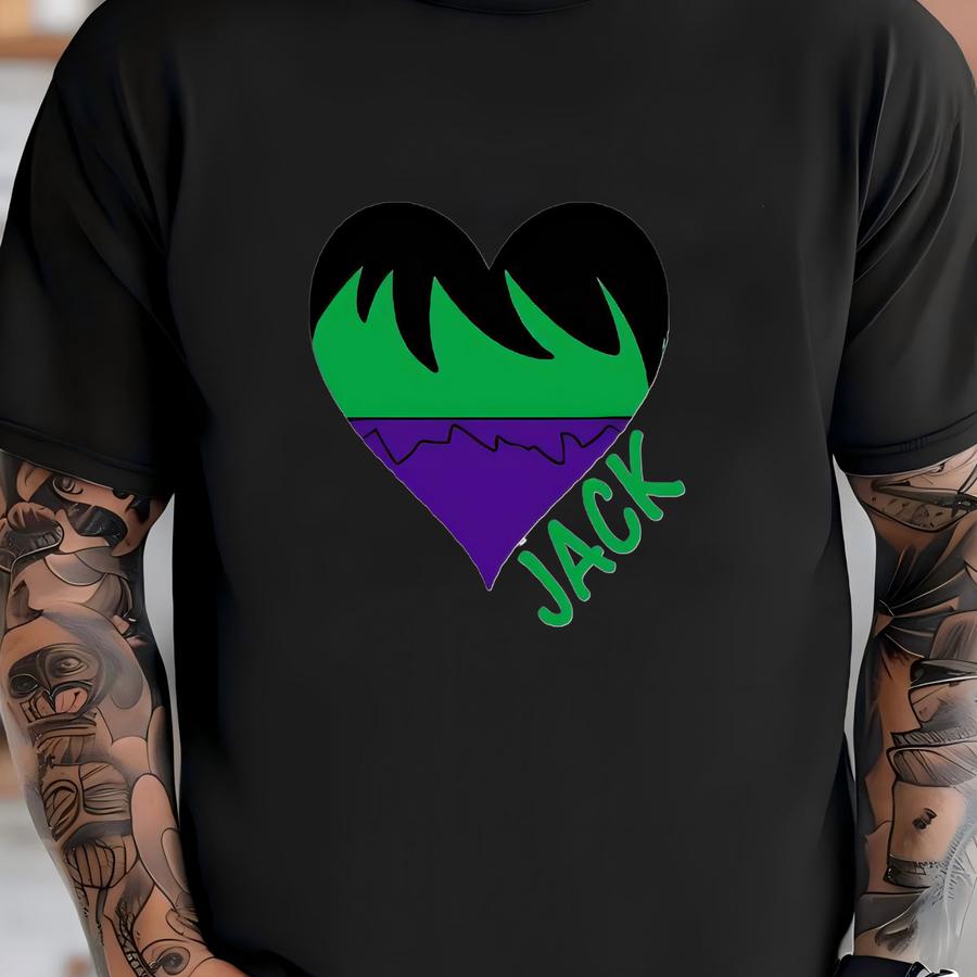 Toddler / Youth Personalized Super Hero Valentine's Day Shirt T-shirt