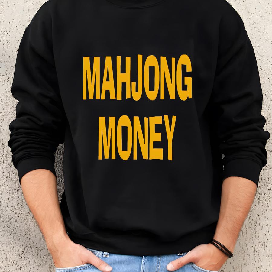 Mahjong Money Zippered Pouch - Tile Game Accessories Sweatshirt
