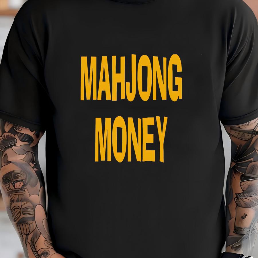 Mahjong Money Zippered Pouch - Tile Game Accessories T-shirt