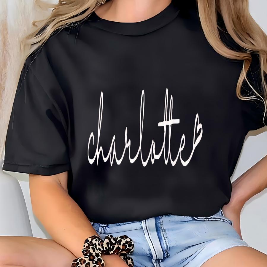 Charlotte Love Sweatshirt - Charlotte North Carolina Sweatshirt - Charlotte Nc Hoodie - Charlotte Sweatshirt - Queen City - Great Gift Idea T-shirt