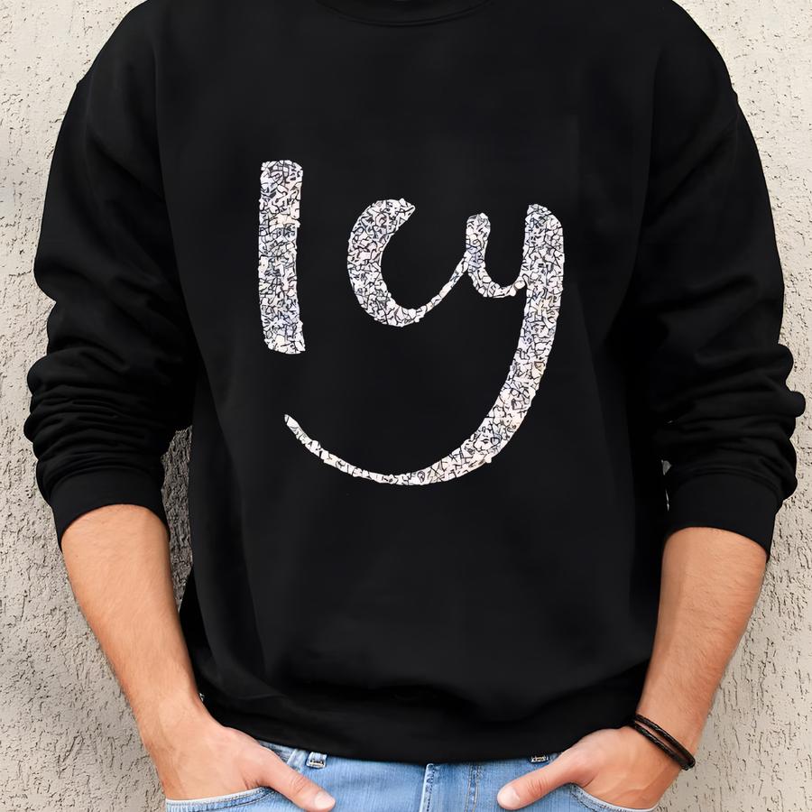 Icy Girl Custom Face Mask Sweatshirt