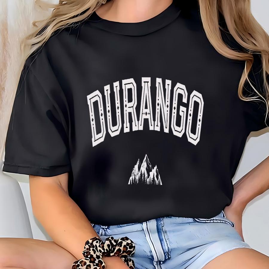 Durango Mountains Sweatshirt - Durango Sweatshirt - Durango Shirt - Colorado Shirt - Colorado Sweatshirt - Durango Gift T-shirt