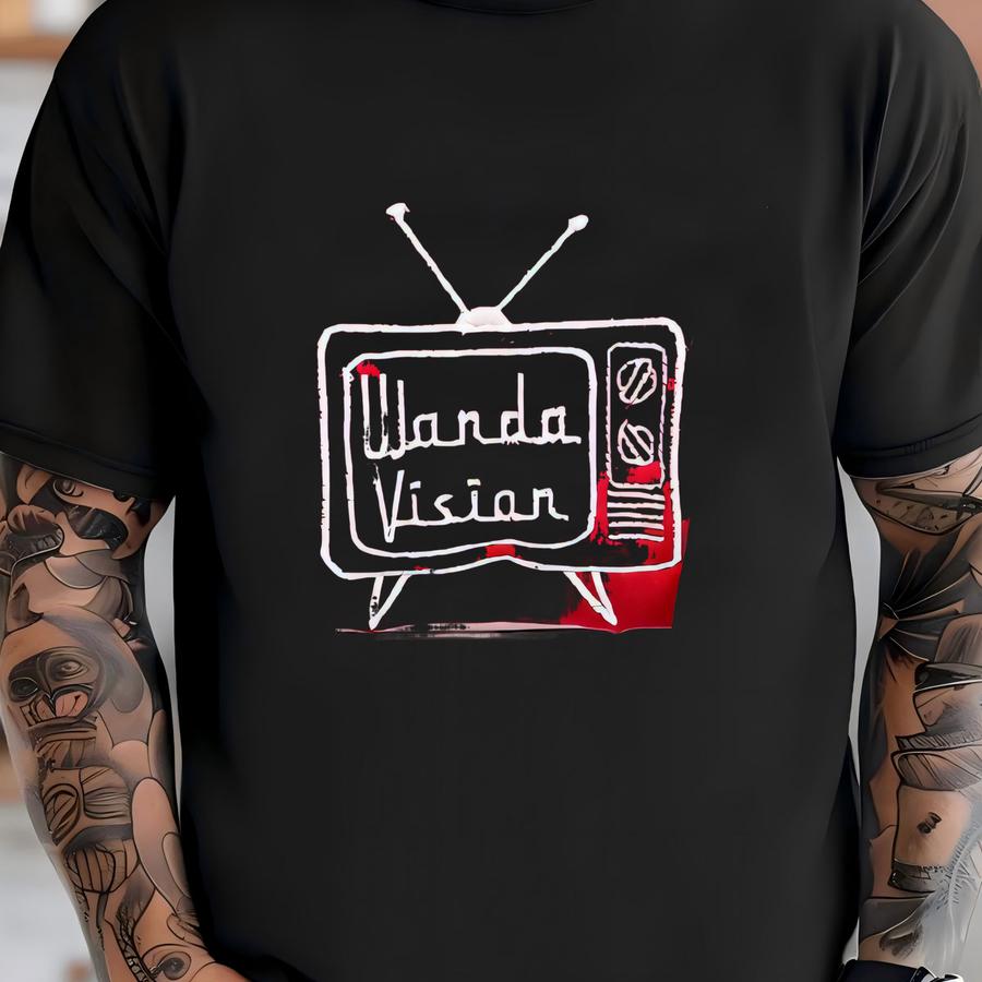 Wanda Old Tv | Wandavision Inspired Sweatshirt | Marvel Universe | Parks T-shirt