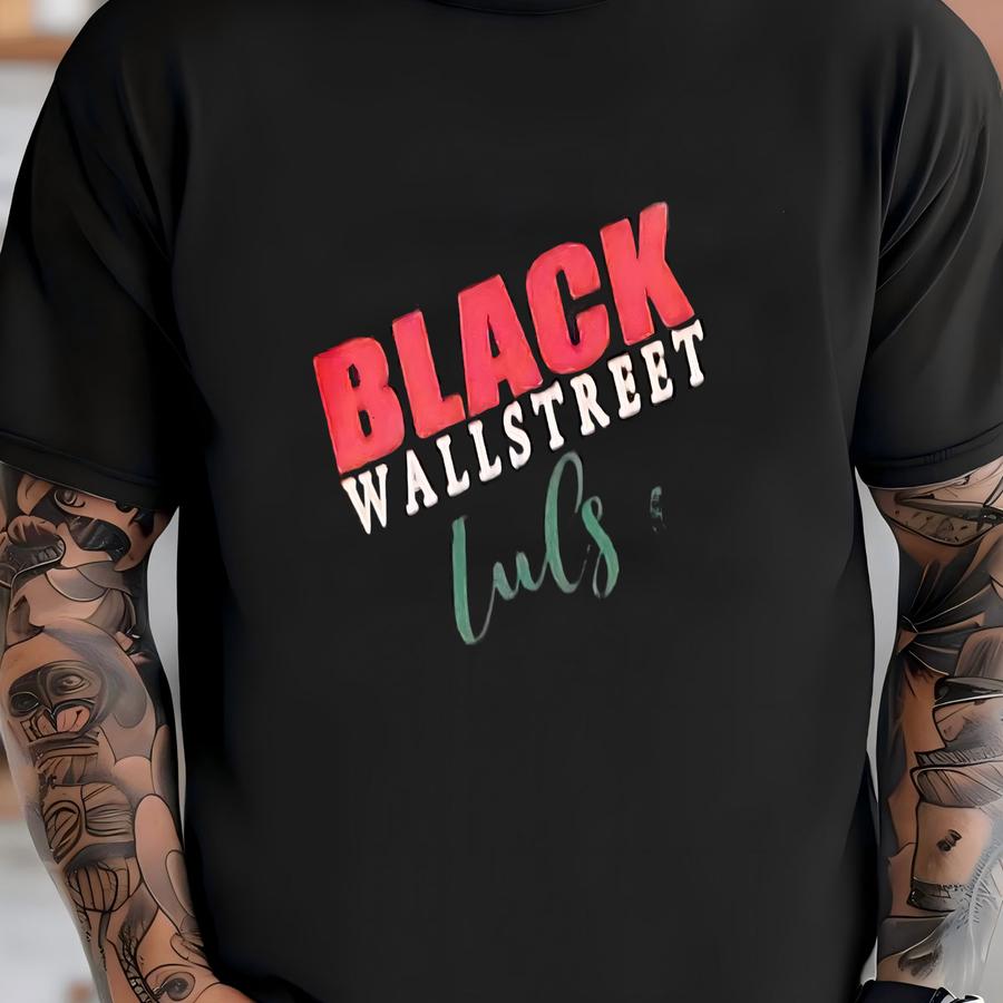 Black Wall Street Pin T-shirt