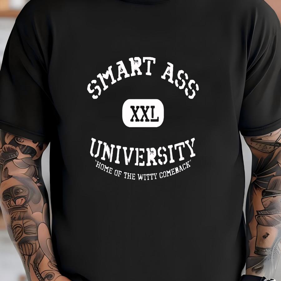 Smart Ass University Phone Case, Funny Smart Ass Flexible Phone Case, Witty Flexible Case - Flexi Phone Cases T-shirt