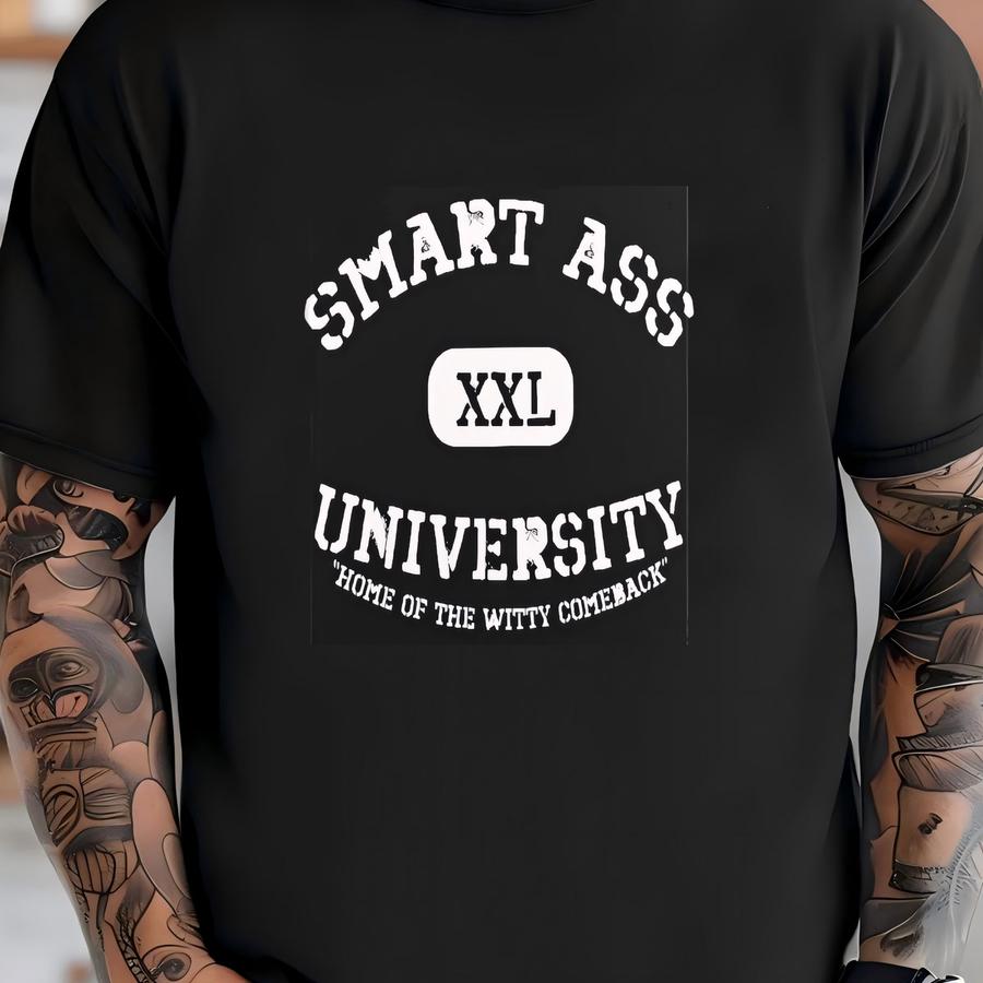 Smart Ass University Phone Case, Funny Smart Ass Tough Phone Case, Witty Tough Case - Tough Phone Cases T-shirt
