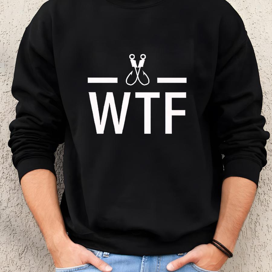 Wtf - Where's The Fish, Funny Fishing Mask, Fishing Father's Day Gift, Gift For Fisherman, Fishing Mask, Gift For Dad - Snug-fit Face Mask Sweatshirt